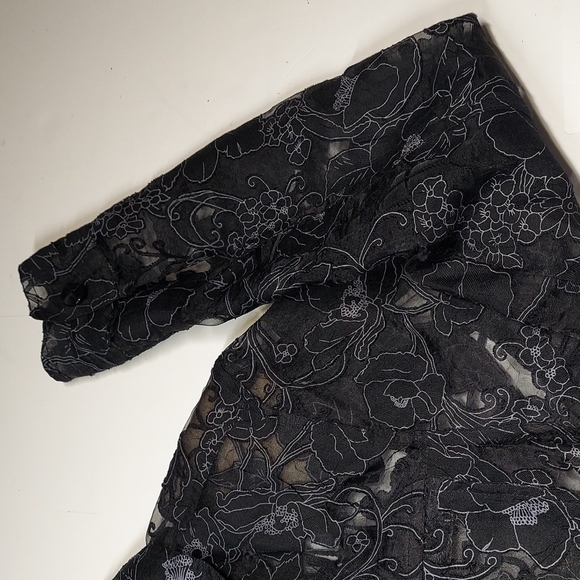 Erin London sheer Blouse  Size Small - Picture 5 of 9